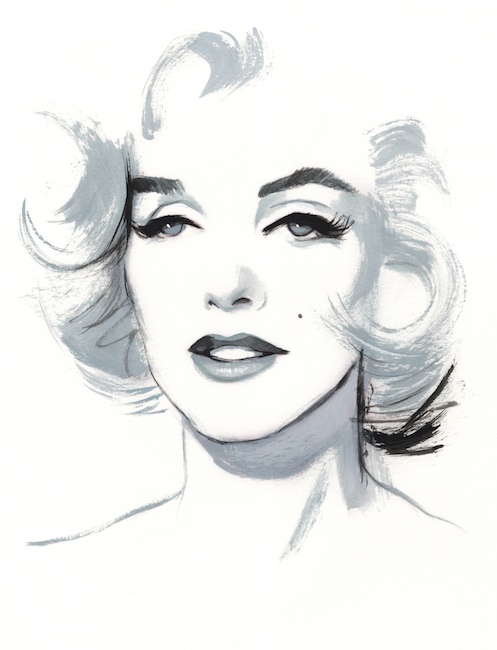 Prints Portraits Marilyn Monroe Fernando Vicente