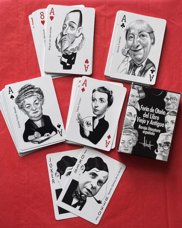 Baraja de literatura española Fernando Vicente