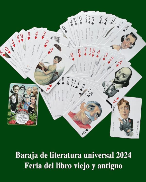Baraja literatura universal 2024 Feria de otoño