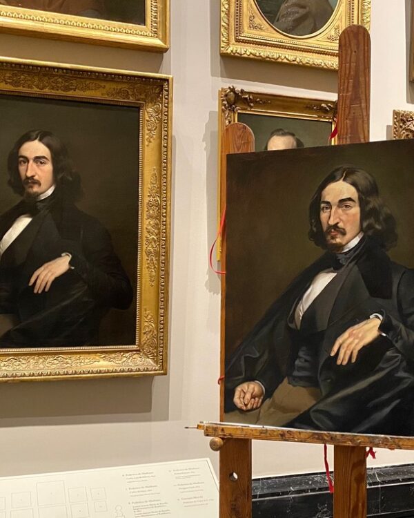 Copia El pintor Carlos Luis de Ribera Madrazo (Museo del Prado)